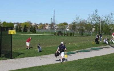 If your game is not up to par, swing on in to practice every club in your bag! Open 9 to 9 daily.