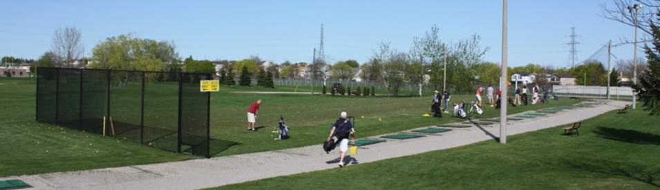 If your game is not up to par, swing on in to practice every club in your bag! Open 9 to 9 daily.